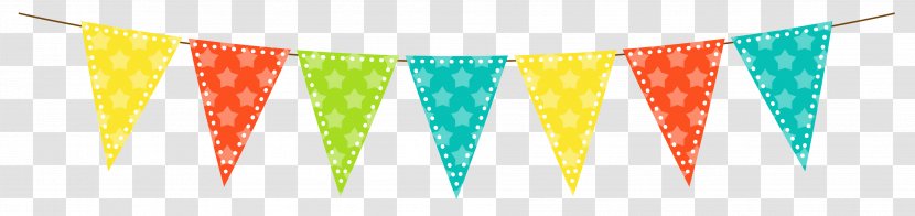 Bunting Banner Chart - Birthday - Triangle Transparent PNG