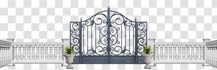 Fence - Iron - Gate Transparent PNG