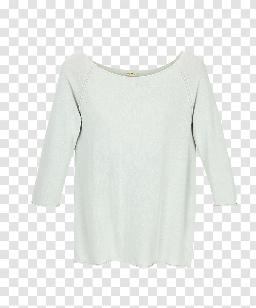 Long-sleeved T-shirt Blouse Clothing - Neck Transparent PNG