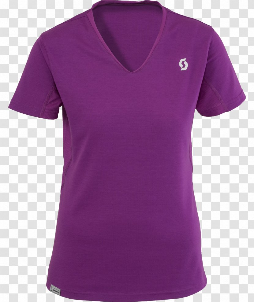 T-shirt Polo Shirt Ralph Lauren Corporation Sleeve - Violet - Image Transparent PNG