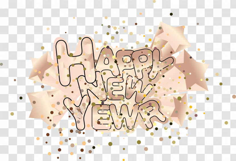 Happy New Year New Year Transparent PNG