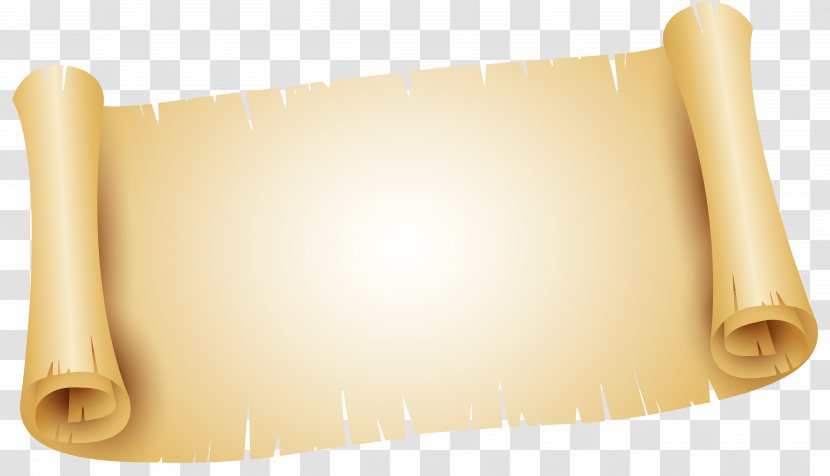 Yellow Material Design Product - Scroll - Ancient Scrolled Paper Image Transparent PNG