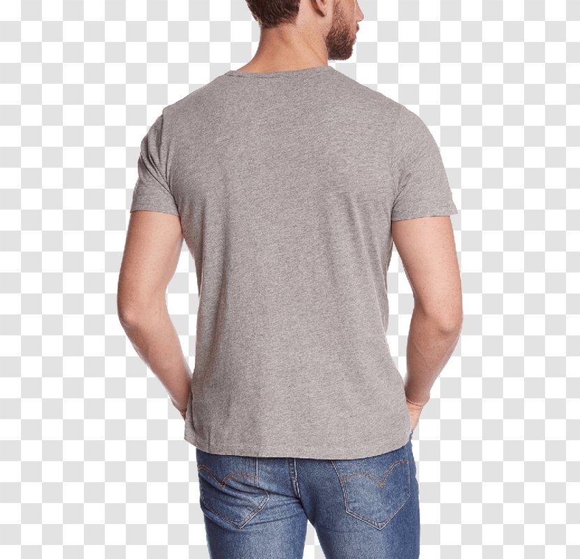 Long-sleeved T-shirt Neck - Pocket Transparent PNG