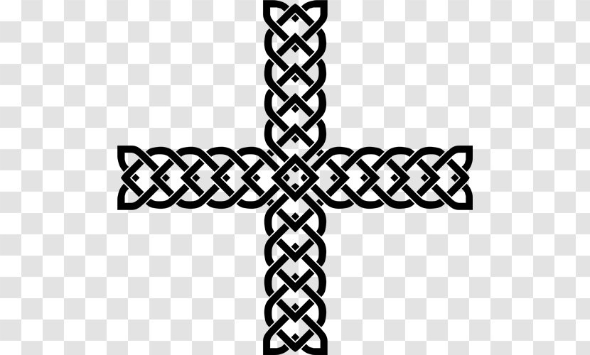 Celtic Knot Christian Cross Clip Art Transparent PNG