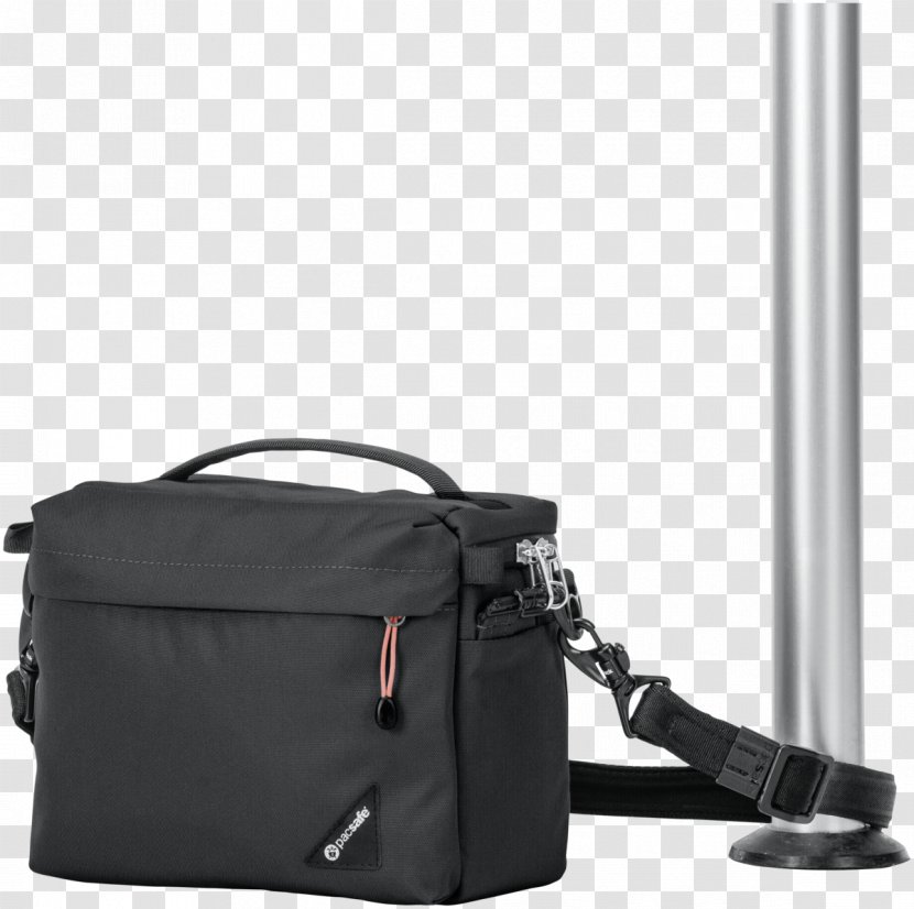 Pacsafe Camsafe LX4 Camera Bag Anti-Theft Crossbody Anti-theft System - Lens Transparent PNG