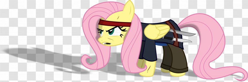 Fluttershy Ponyville Character - Flower - Divergent Halo Transparent PNG