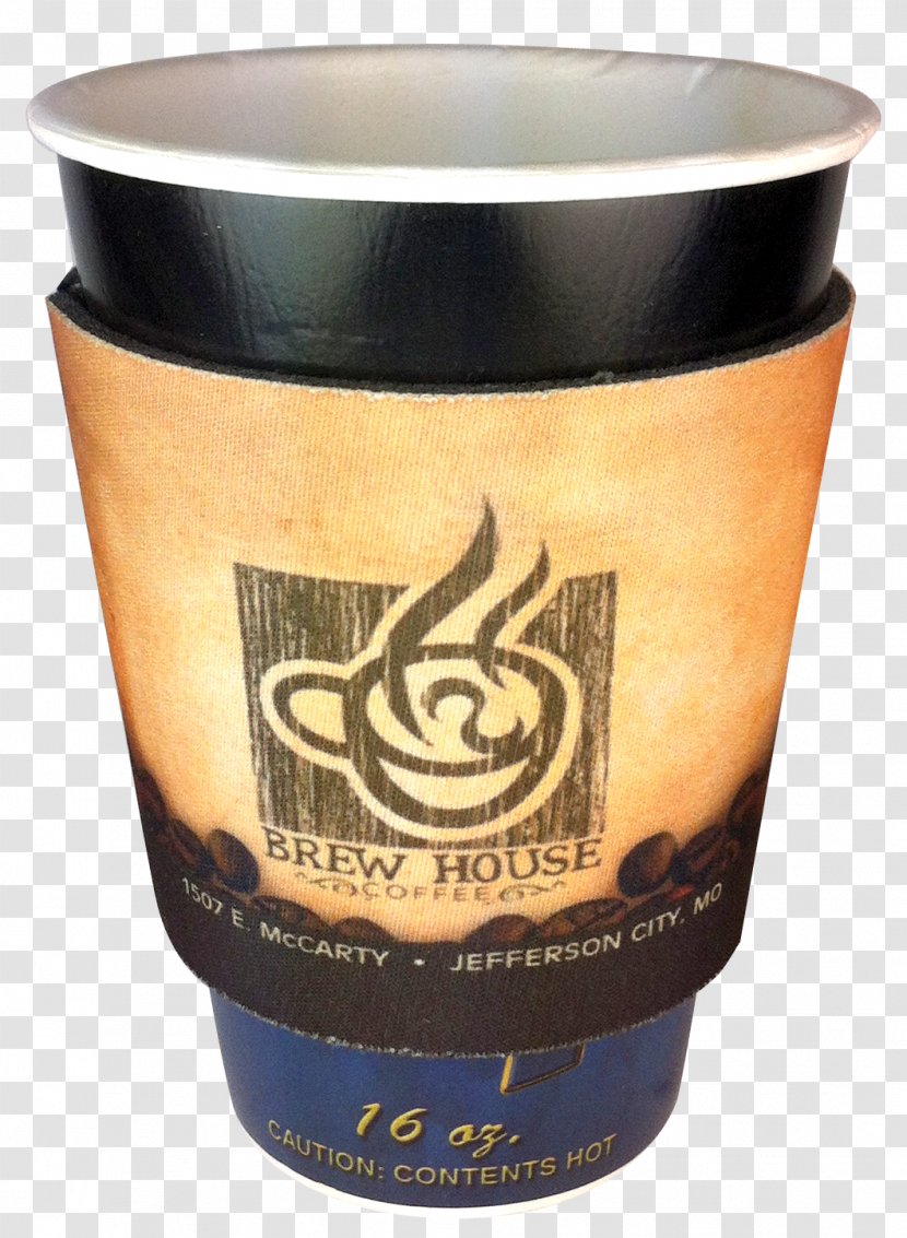 Coffee Cup Sleeve Koozie - Mug Transparent PNG