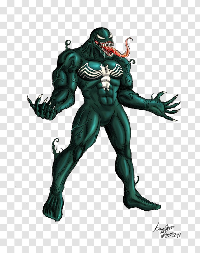 Organism Demon Creature Supervillain Illustration - Venom 2018 Transparent PNG