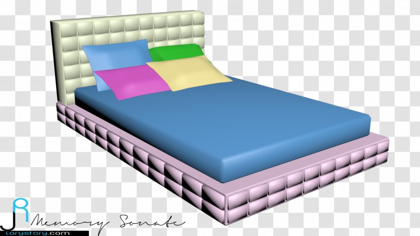 Bed Frame Mattress - Furniture - Pillow Transparent PNG