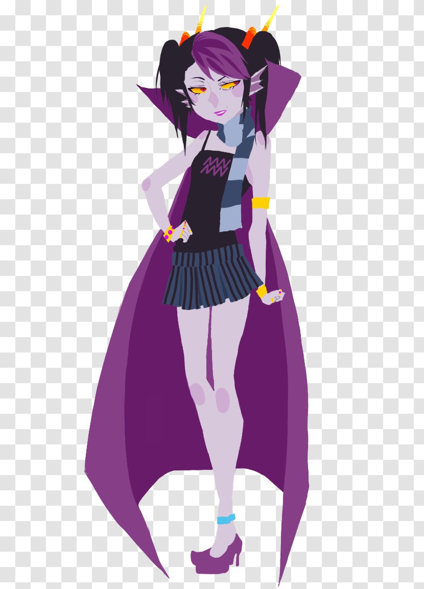 Violet Hiveswap Color Homestuck Eridanus - Frame - Ashen Transparent PNG