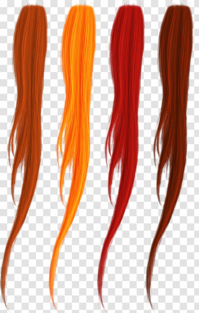Hair Coloring Red - Human Color - Ginger Transparent PNG