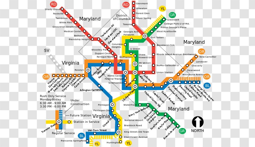 Washington, D.C. Washington Metropolitan Area Transit Authority Rapid Map - Fcps School Board Members Transparent PNG