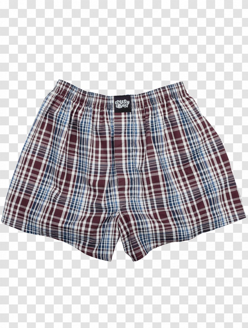 Trunks Underpants Bermuda Shorts Tartan Briefs - Beetrot Transparent PNG