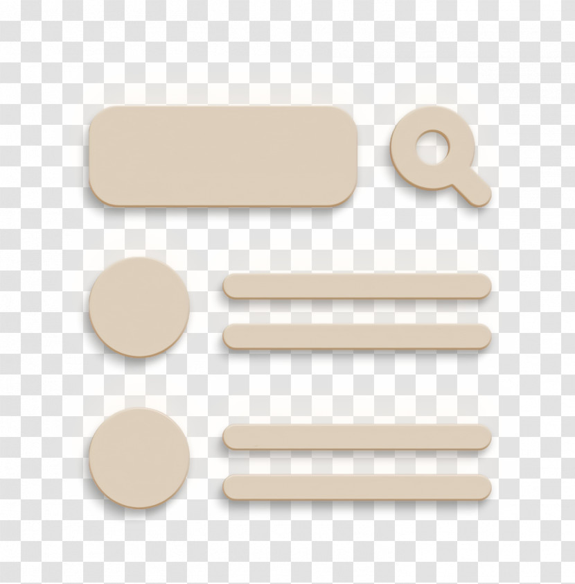 Wireframe Icon Ui Icon Transparent PNG