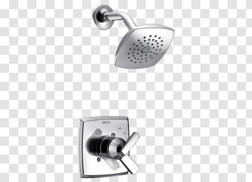 Pressure-balanced Valve Faucet Handles & Controls Shower Baths - Delta Monitor 14 Series Ashlyn Transparent PNG