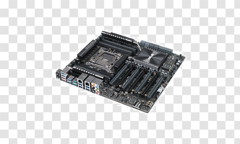 Intel X99 Laptop Motherboard ASUS X99-E WS/USB 3.1 - Electronic Device Transparent PNG