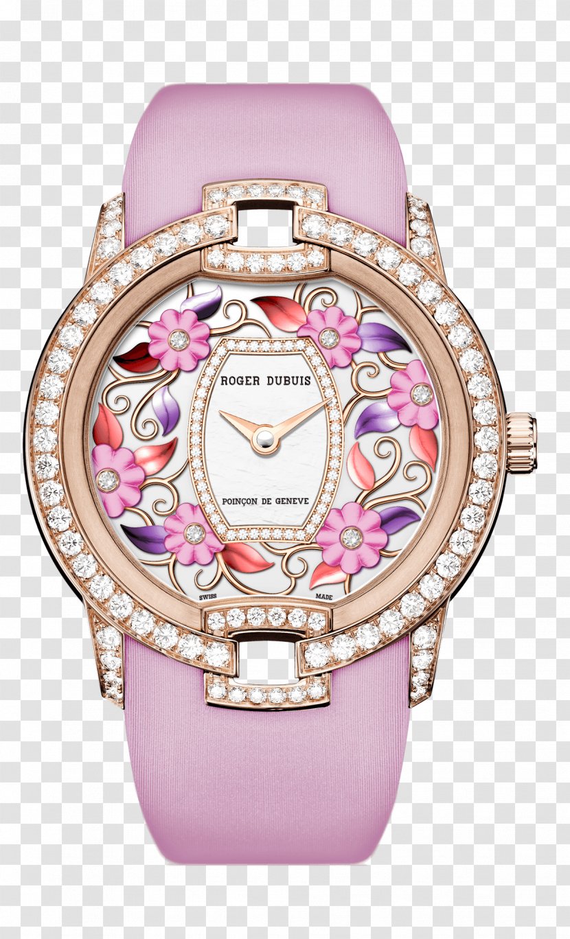 Roger Dubuis Watchmaker Jewellery Movement - Cartier - Gold Blossom Transparent PNG