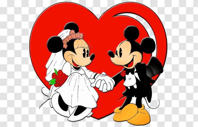 Minnie Mouse Mickey Pluto The Walt Disney Company Wedding - Cartoon Transparent PNG
