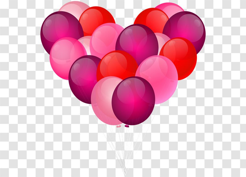 Desktop Wallpaper Drawing Valentine's Day Balloon Clip Art - Pink - Ballon D'or Transparent PNG