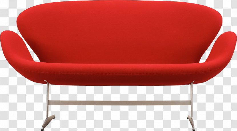 Couch Egg Chair Living Room - Table - Red Sofa Image Transparent PNG