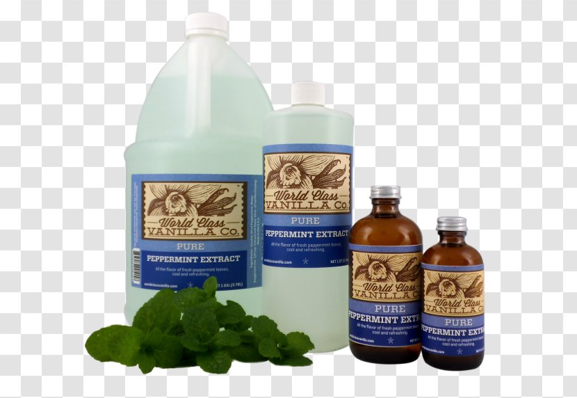 Peppermint Extract Vanilla Anise - Bottles Paste Transparent PNG