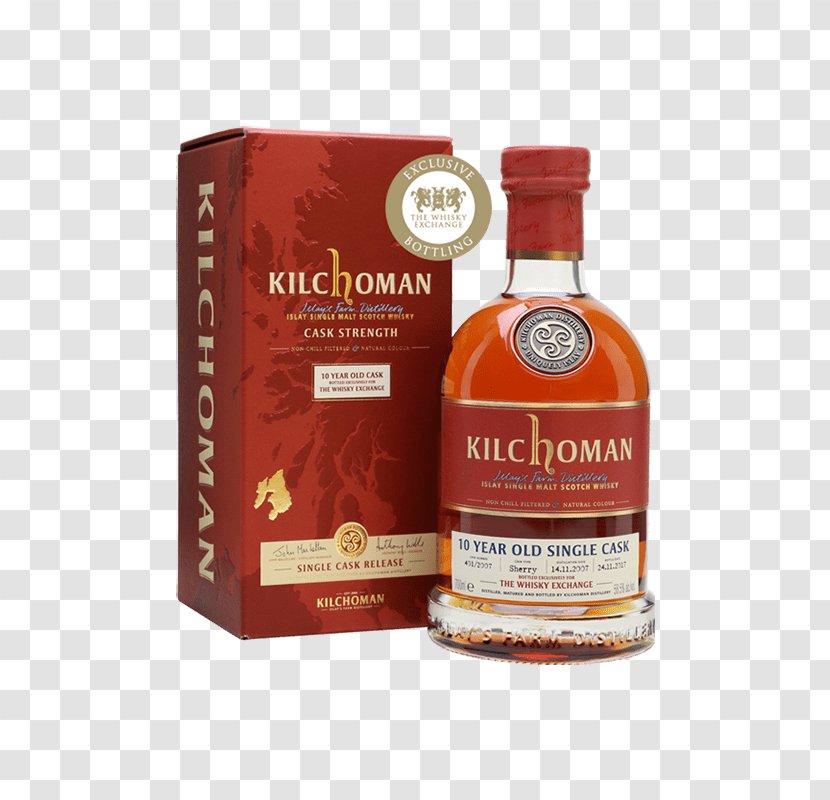 Liqueur Kilchoman Distillery Whiskey Distillation Single Malt Whisky - Drifting Bottle Transparent PNG