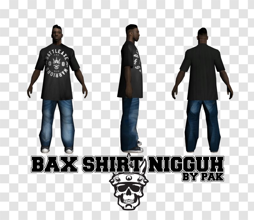 T-shirt Grand Theft Auto: San Andreas Clothing Outerwear Sleeve - Top Transparent PNG