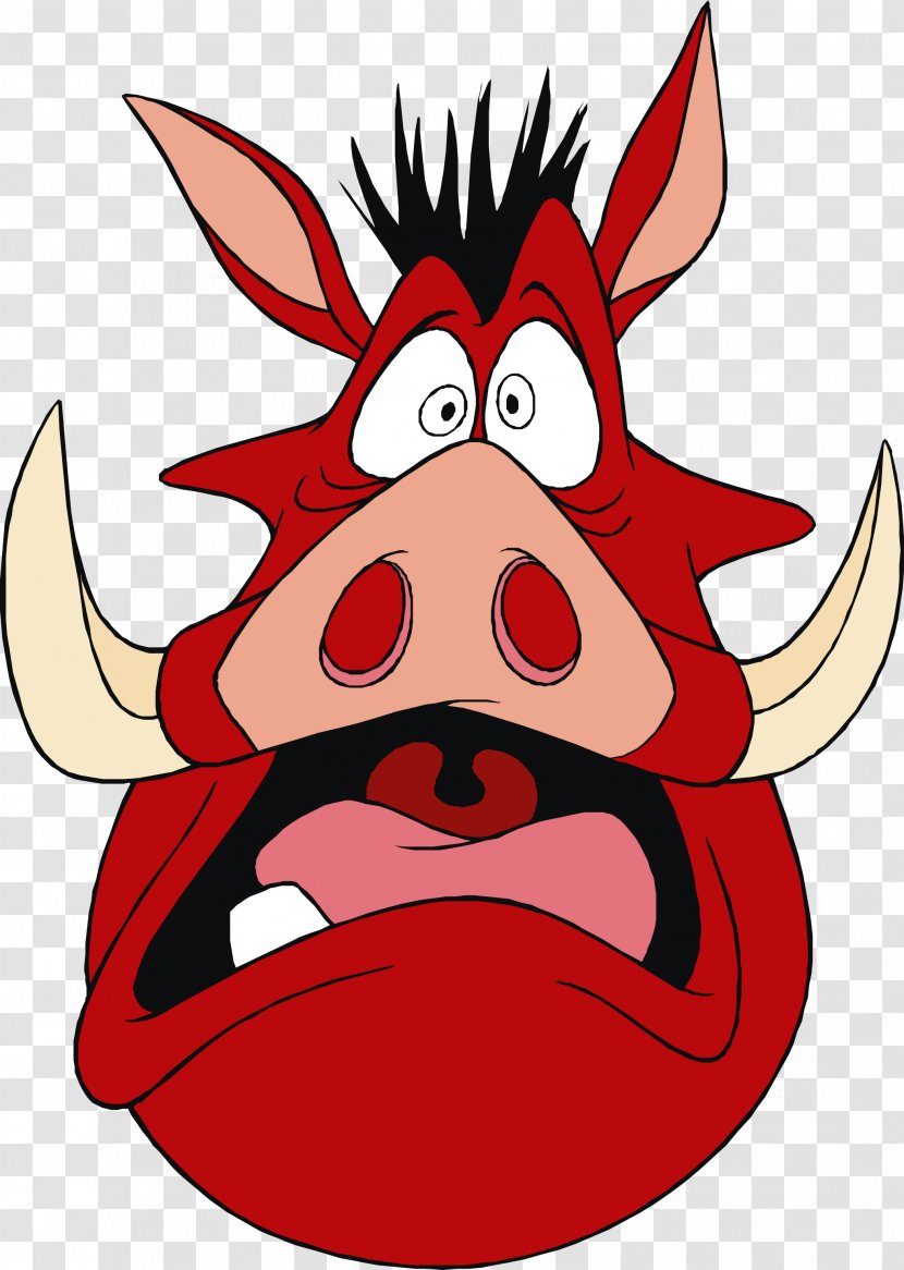 Timon And Pumbaa Simba The Lion King Cartoon - Smile - Pumba Transparent PNG