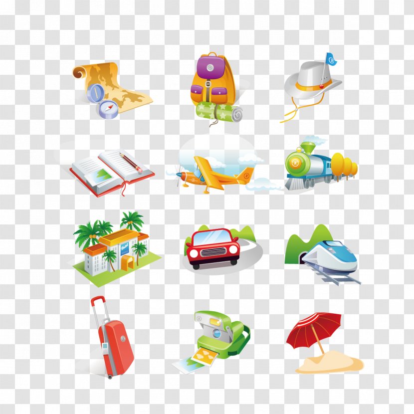 Train Travel Icon - Vacation - Creative Transparent PNG