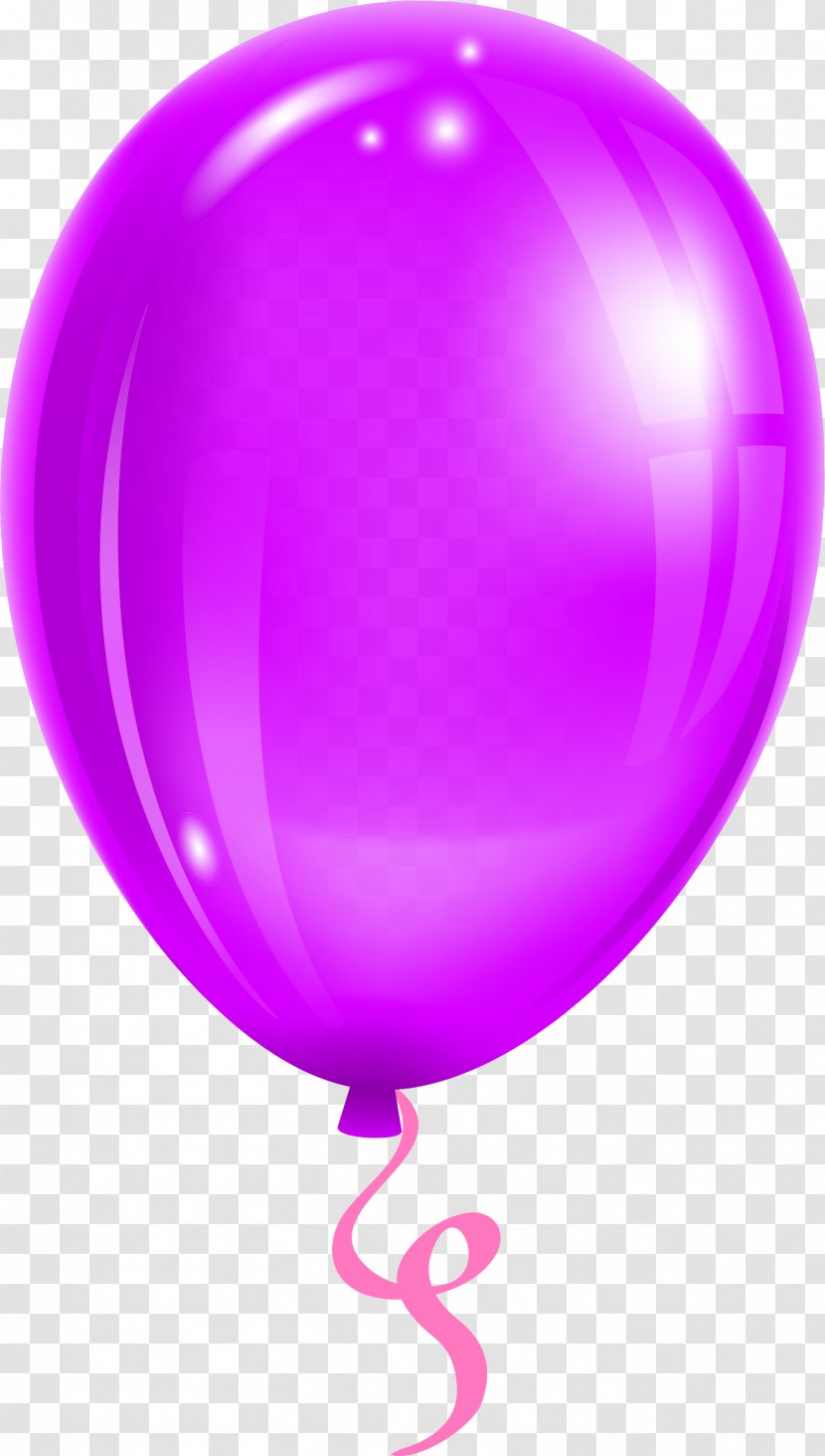 Purple Balloon Violet - Sphere - Simple Transparent PNG