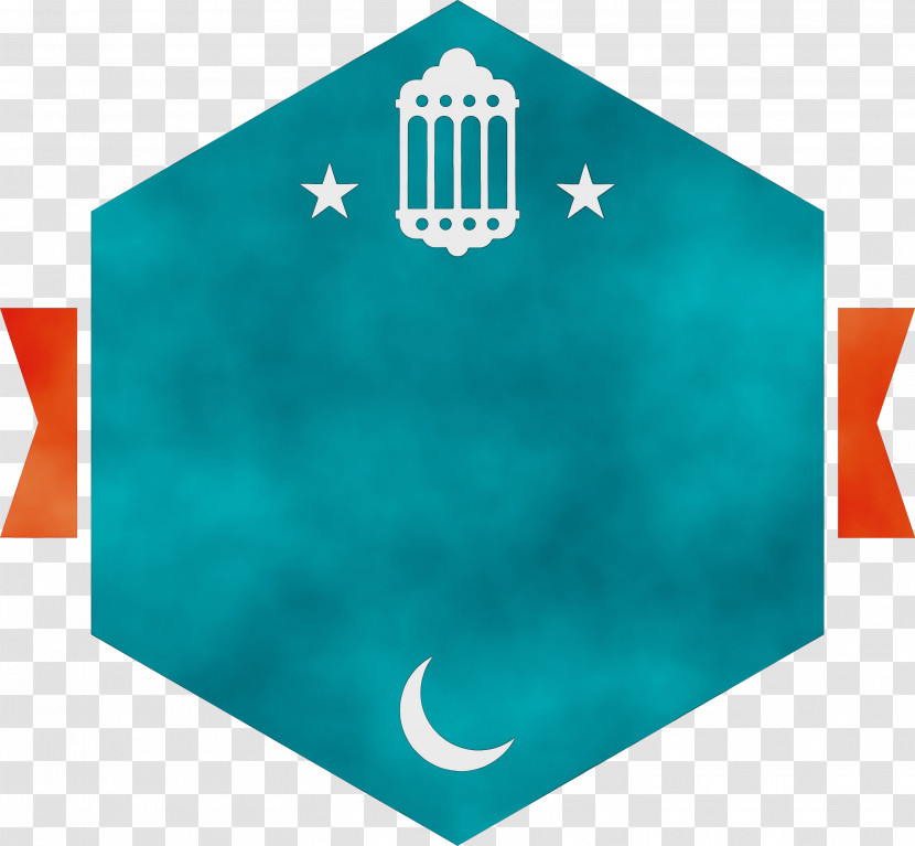 Green Aqua Turquoise Teal Flag Transparent PNG