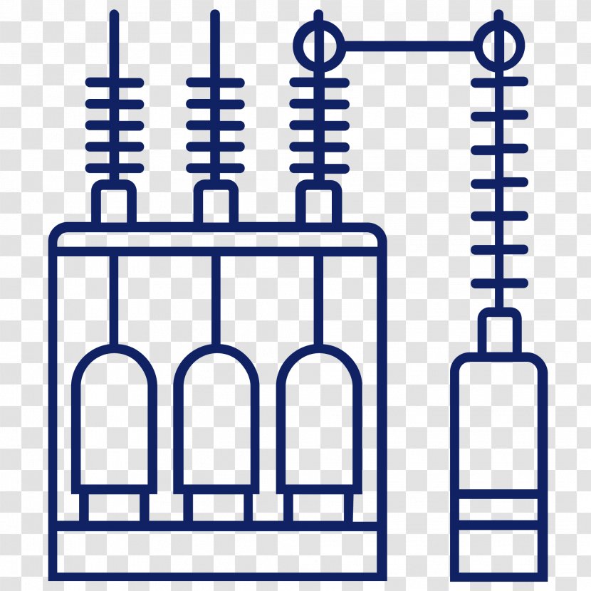 Electrical Substation Transformer Engineering Electricity Drawing - Electric Power System Transparent PNG