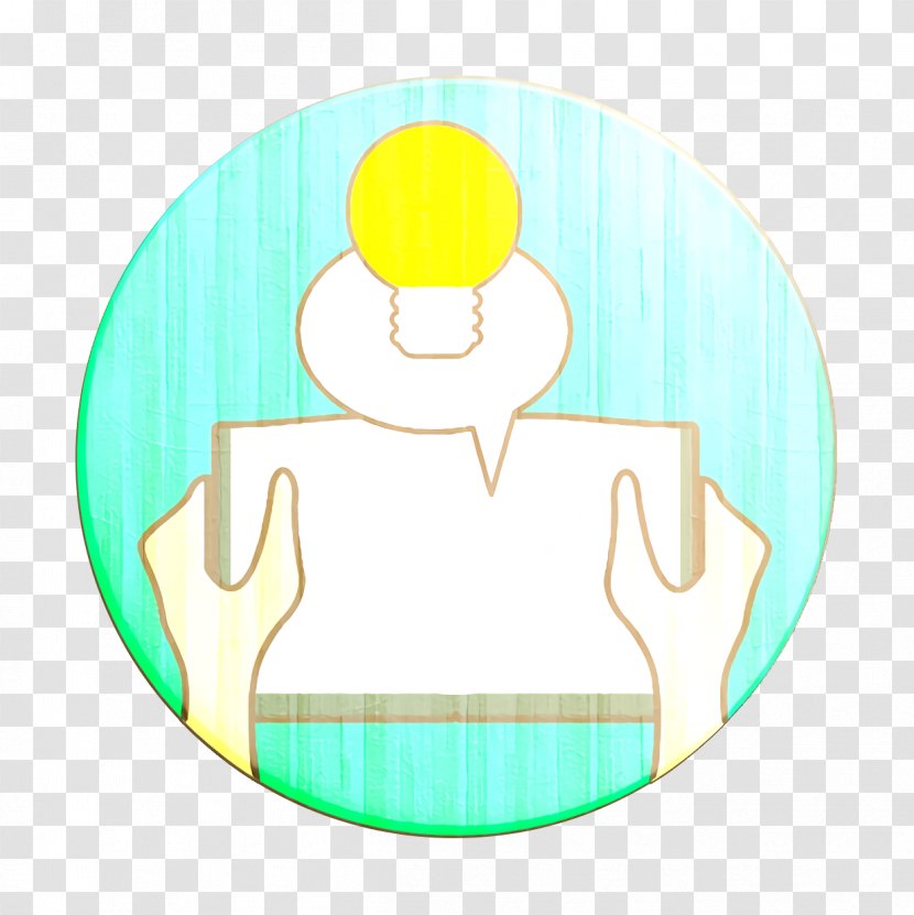 Book Icon Energy Idea - Yellow - Cartoon Aqua Transparent PNG