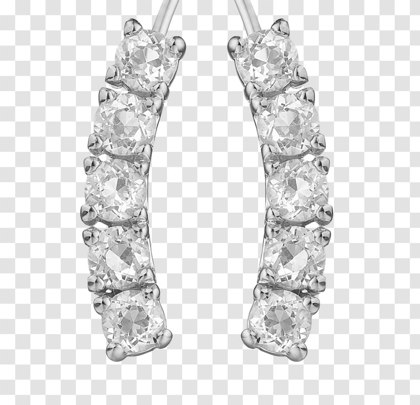 Earring Silver Jewellery Gilding Topaz - Bracelet Transparent PNG