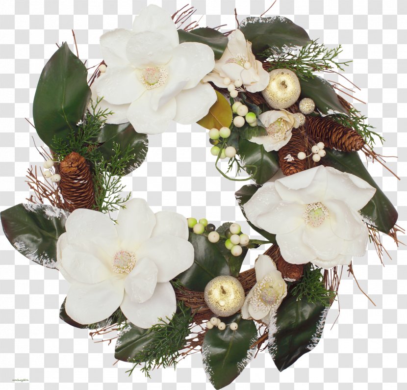 Wreath Floral Design Flower Clip Art - Decor Transparent PNG