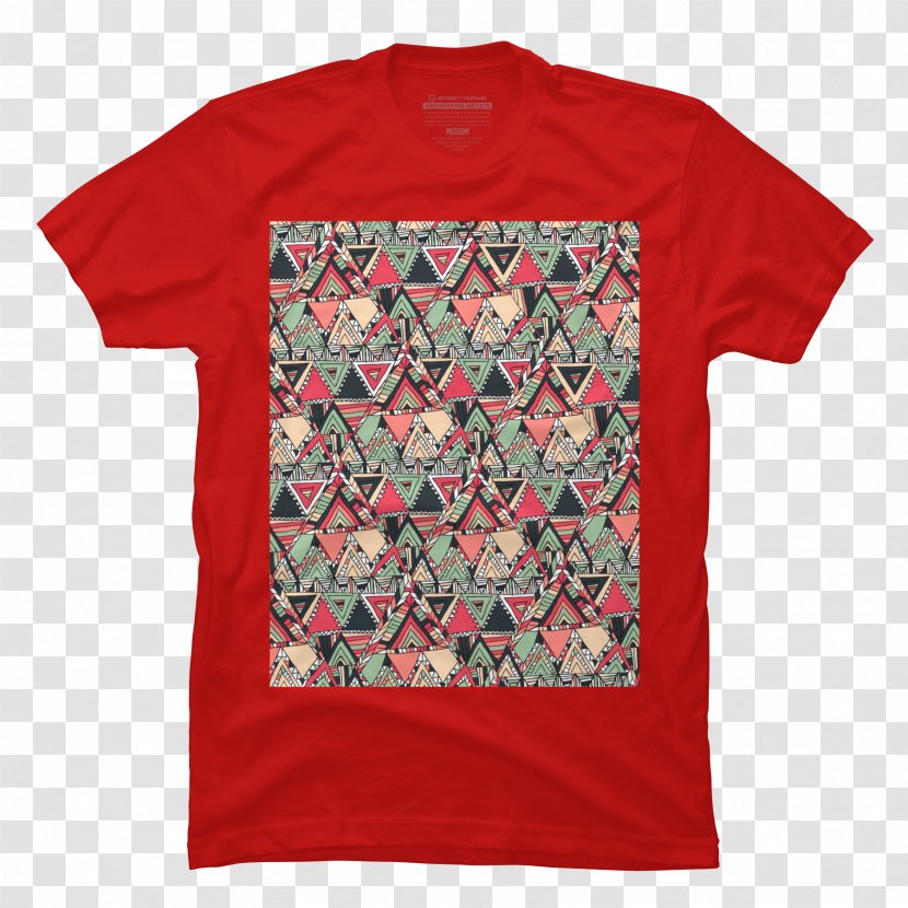 T-shirt Hoodie Crew Neck Sweater - Boho Pattern Transparent PNG