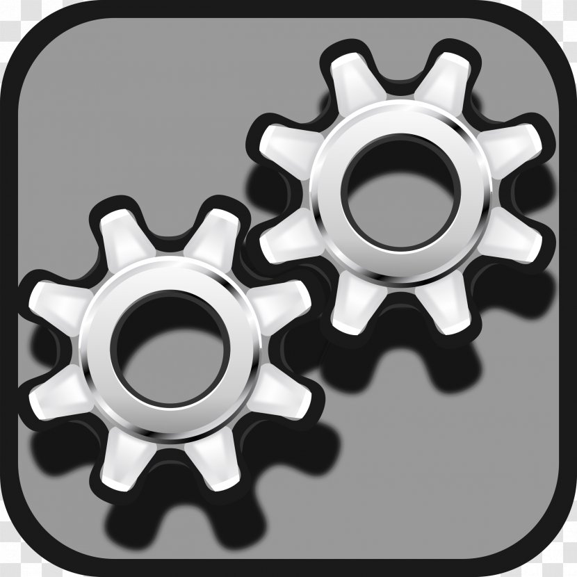 Gear Clip Art - Bevel - Gears Transparent PNG