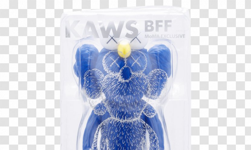 Blue Designer Toy Plush Wallpaper - Kaws Transparent PNG