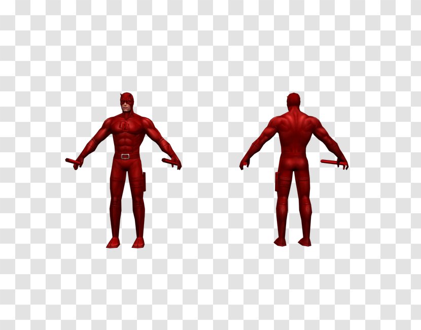Daredevil Marvel: Future Fight Iron Fist Luke Cage Punisher - Standing Transparent PNG