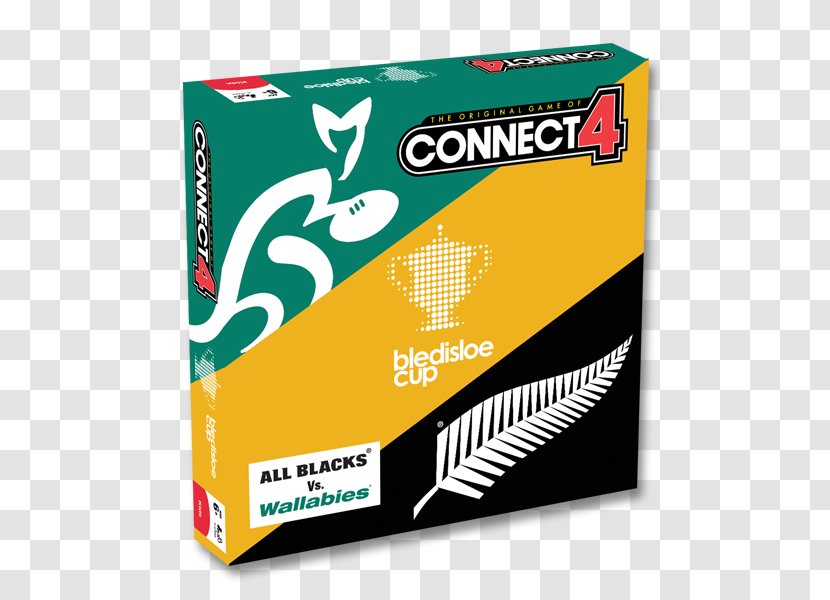 Bledisloe Cup Connect Four Australia National Rugby Union Team Game New Zealand - Yellow - Board Transparent PNG