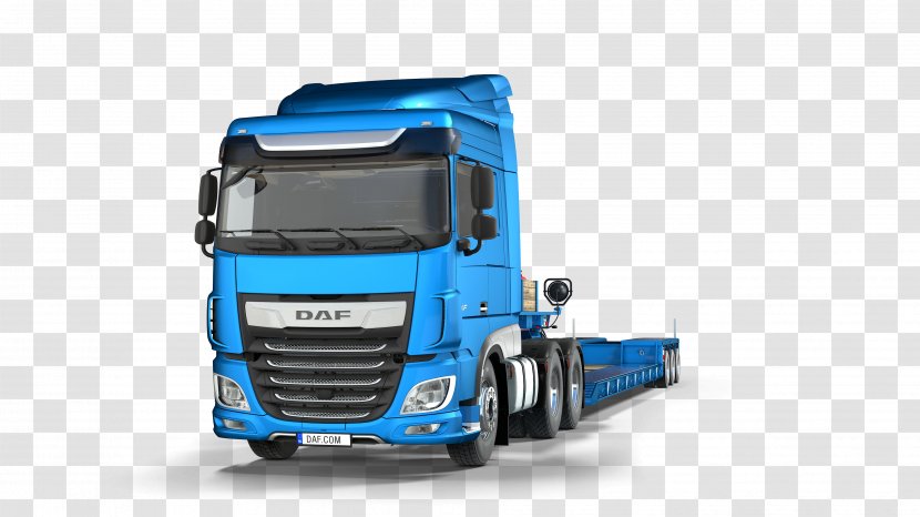 Commercial Vehicle Car Automotive Design Truck - Trailer - DAF XF Transparent PNG