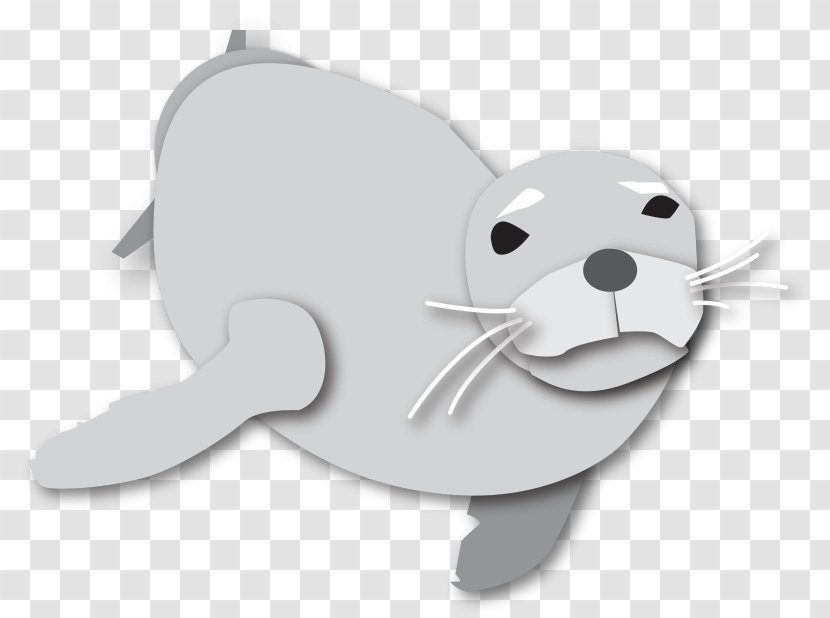 Whiskers Canidae Bear Clip Art - Rabbit - Monk Seal Transparent PNG