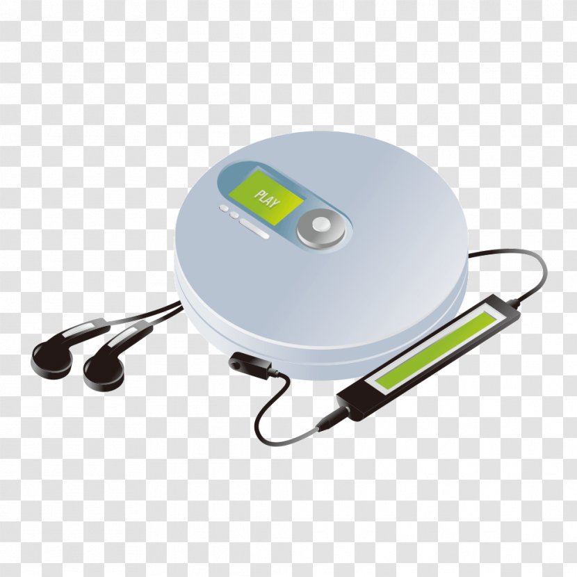 Walkman Headphones Compact Disc Icon - Heart - Material Transparent PNG