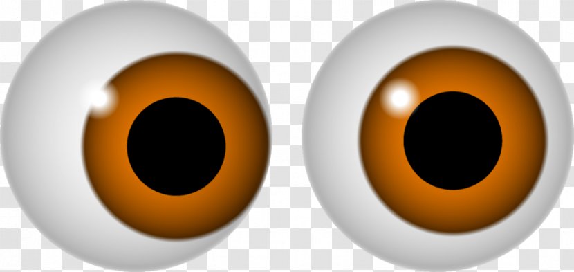 Eye Color Brown Googly Eyes Clip Art - Cartoon - See Cliparts Transparent PNG