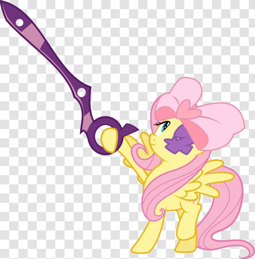 Fluttershy Applejack Pony Eye - Watercolor - Scissors Transparent PNG