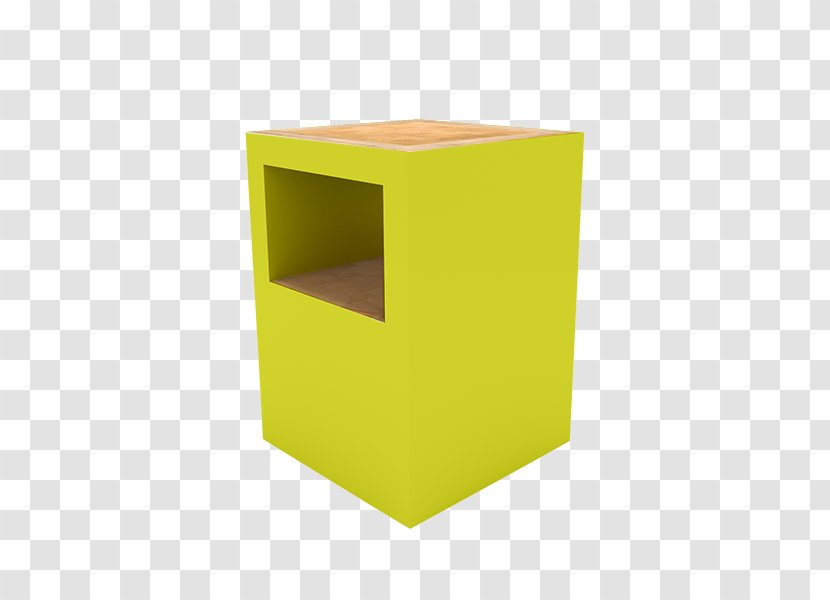 Angle Shelf - Yellow - Design Transparent PNG