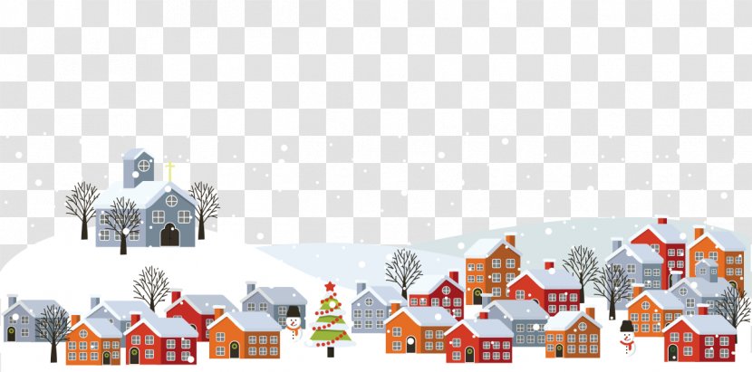 Snow Winter Building - Brand Transparent PNG