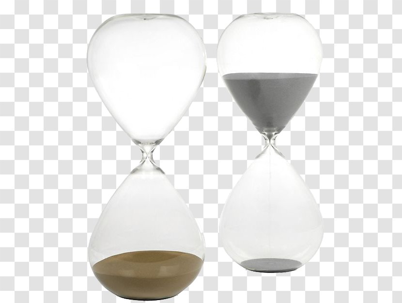 Hourglass Sand Transparency And Translucency - Timekeeper - Transparent Glass Timer Home Decoration Transparent PNG