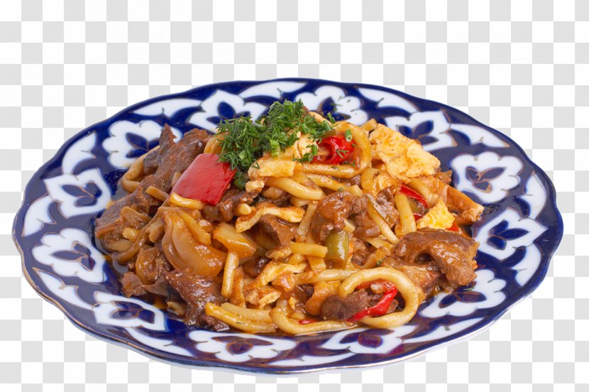 Lo Mein Chow Chinese Noodles Yakisoba Yaki Udon - Fried Transparent PNG