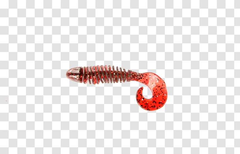 Worm Твистер Bait GNU GRUB Red - Ringed - Grey Transparent PNG